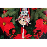 Ornament brad, Vivimall, Om de zapada, Argintiu, Lucios, 14*26CM, Acril, Interior/ Exterior - vivimall.ro