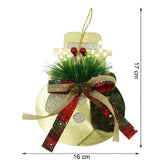 Ornament brad, Vivimall, Om de zapada, Auriu, Lucios, 16*17CM, Acril, Interior/ Exterior - vivimall.ro