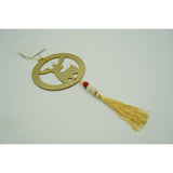 Ornament brad, Vivimall, Ren, Auriu, Lucios, 8*25CM, Acril, Interior/ Exterior - vivimall.ro