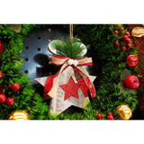 Ornament brad, Vivimall, Stea, Argintiu, Lucios, 14*17CM, Acril, Interior/ Exterior - vivimall.ro