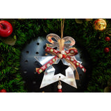 Ornament brad, Flippy, Stea, Argintiu, Lucios, 14*26CM, Acril, Interior/ Exterior - vivimall.ro