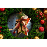 Ornament brad, Vivimall, Stea, Auriu, Lucios, 17*17CM, Acril, Interior/ Exterior - vivimall.ro