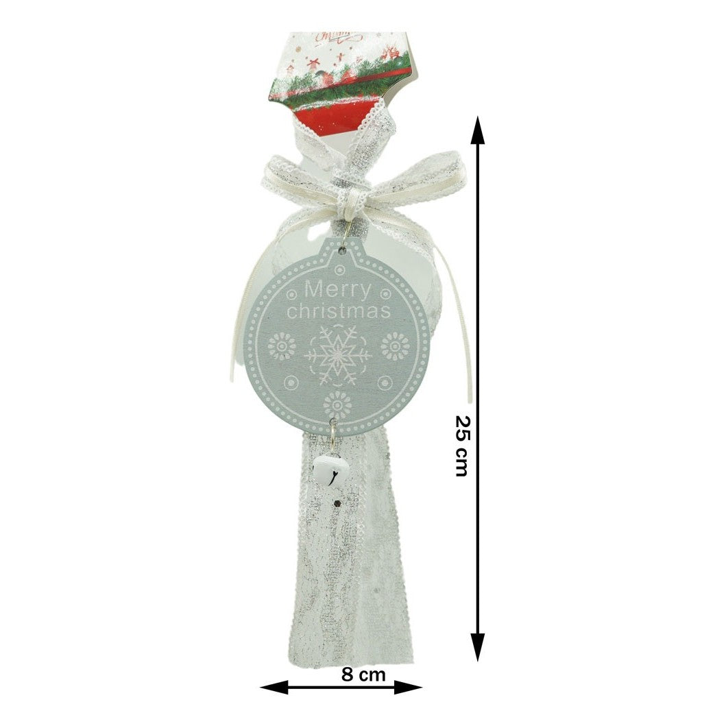 Ornament De Brad Medalion, Lemn, 25 Cm