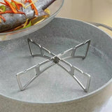 Suport pentru Gatit la Abur, Flippy, din Otel Inoxidabil, 12 x 3 cm, Argintiu