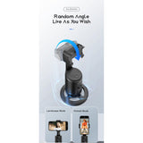 Suport Telefon cu Urmarire Automata, Flippy, AI Face Tracking, Rotire 360 Grade, 17 x 8 cm, Negru - vivimall.ro