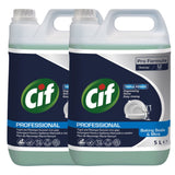 Pachet CIF Professional Baking Soda&Mint – Detergent Universal de Spalat Vase Manual, Parfum de Menta 2x5 L - vivimall.ro