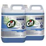 Pachet CIF Professional Glass & Multi Surface – Detergent Geamuri si Suprafete 2×5 L - vivimall.ro