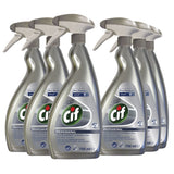 Pachet CIF Professional Stainless Steel – Detergent pentru Inox 6×0,75 L - vivimall.ro