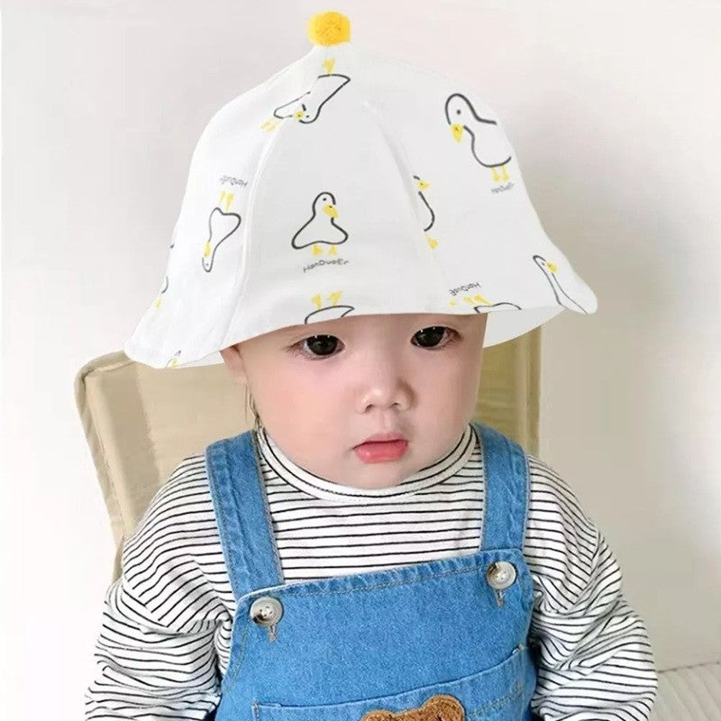 Palarie De Protectie Pentru Bebelusi Ratuste 0-3 Luni | MiniDuck - vivimall.ro