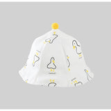 Palarie de Protectie pentru Bebelusi, Vivimall, Model Ratuste, Pescareasca, de Primavara si Toamna, cu Masca si Fermoar, 45 cm, pentru 3-6 Luni, Alb - vivimall.ro