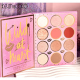 Paleta de Farduri Kevin&Coco, 72 culori, Stil Carte, 3 Straturi, Pudra Compacta, Clasic, Fara Sulfati, 14 x 14 cm, 80 g, multicolor - vivimall.ro