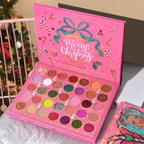 Trusa de Machiaj, KEVIN & COCO, Snowy Christmas, 70 culori, 22.5 x 17 x 2 cm, Multicolor - vivimall.ro