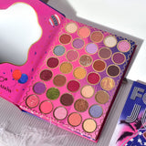 Trusa de Machiaj, KEVIN & COCO, Cool Girl Book, 82 culori, 16 x 21.5 x 2.5 cm - vivimall.ro