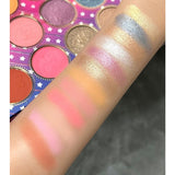 Trusa de Machiaj, KEVIN & COCO, Cool Girl Book, 82 culori, 16 x 21.5 x 2.5 cm - vivimall.ro