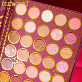 Paleta de Machiaj tip Carte, Kevin&Coco, Model Flowers, 82 Nuante, Paleta All-in-One, Farduri, Blush si Iluminatoare, 16.3x22.4x2.5 cm, Multicolor - vivimall.ro