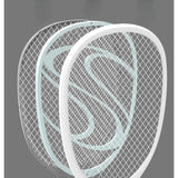 Paleta Electrica pentru Tantari, Muste sau Insecte LED, Vivimall, Reincarcabila, Incarcare USB, Plastic, Casa si Gradina, Anti-insecte, Alb-Albastru - vivimall.ro