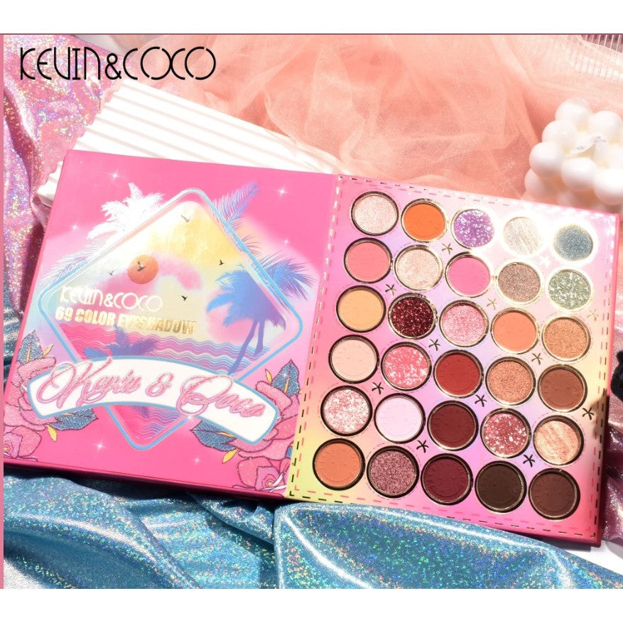 Многофункционална палитра сенки за очи, 69 нюанса | LuxeMakeup