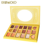Trusa De Machiaj Kevin&Coco Cu 18 Culori Sidefate - vivimall.ro