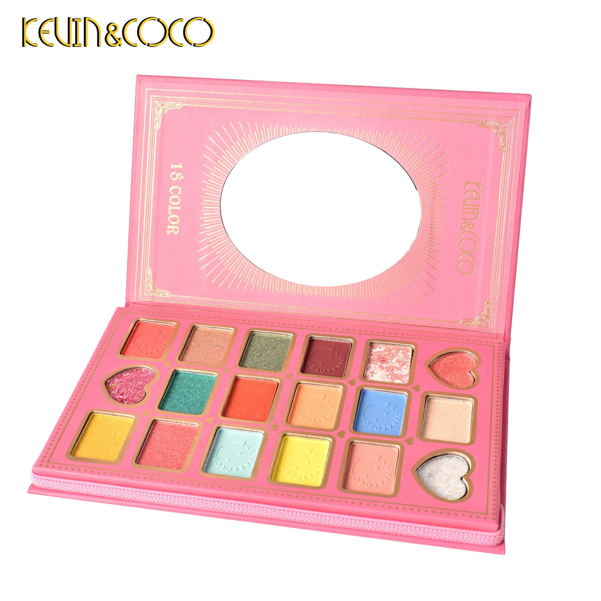 Комплект грим Kevin&amp;Coco с 18 цвята