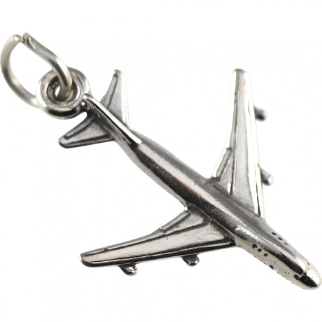 Pandantiv, Jolie Silver, Argint 925, Model Avion, 25 x 20 mm, 1.2 g - vivimall.ro