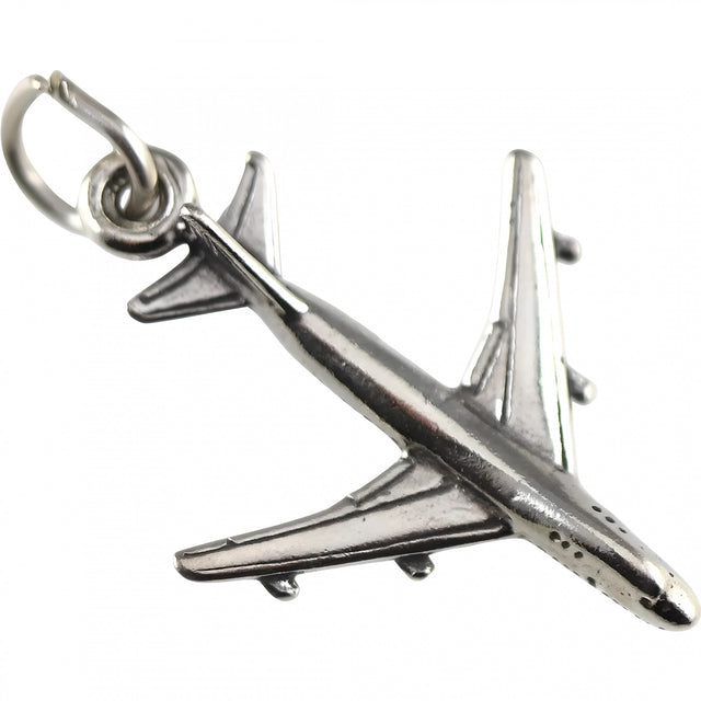 Pandantiv, Jolie Silver, Argint 925, Model Avion, 25 x 20 mm, 1.2 g - vivimall.ro