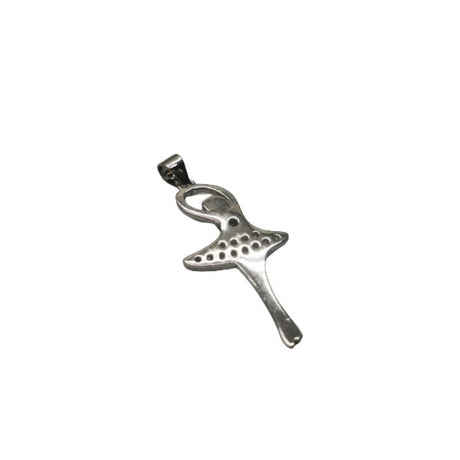 Pandantiv Argint 925 Balerina Mare cu Pietre - vivimall.ro