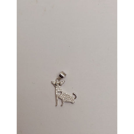 Pandantiv, Jolie Silver, Argint 925, Model Catel cu Inima, 1.5 G, 1.8 x 1.7 Cm - vivimall.ro