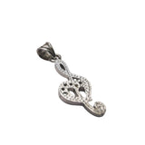 Pandantiv Argint 925 Cheia Sol cu Inima - vivimall.ro