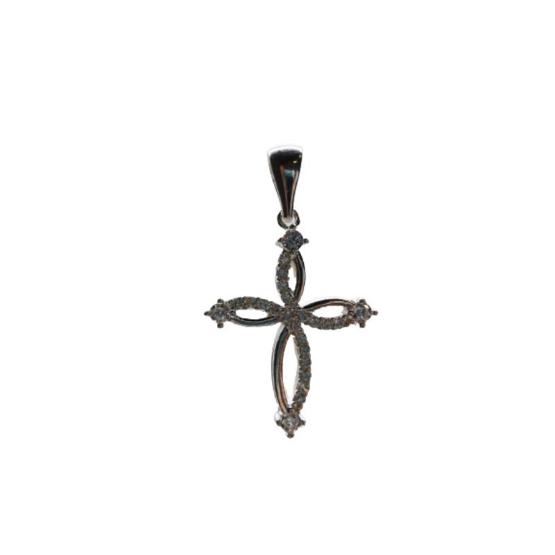 Pandantiv Argint 925 Cruce Fluturas - vivimall.ro