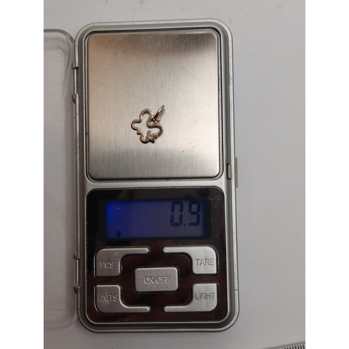 Pandantiv, Jolie Silver, Argint 925, Model Fluture Dublu, 0.9g, 1.2 cm x 1.2 cm - vivimall.ro