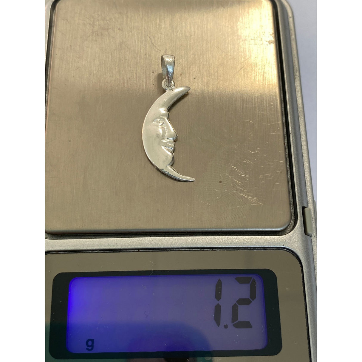 Pandantiv, Jolie Silver, Argint 925, Model Semiluna, 1.2 g, 26x10 mm - vivimall.ro