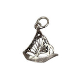 Pandantiv din Argint 925, Barca Filigran - vivimall.ro