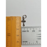Сребърен медальон с кръст за кръщение 925, сребърен Джоли, 0.6G