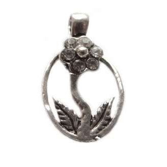 Pandantiv din Argint 925 Floare incadrata - vivimall.ro