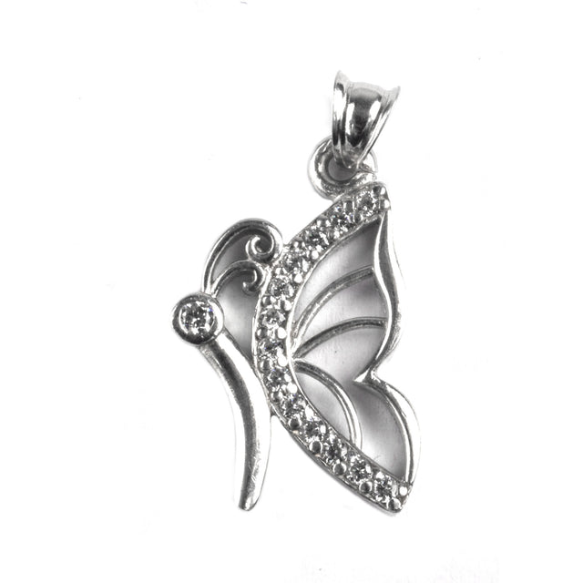 Pandantiv din Argint 925 Fluture cu pietre - vivimall.ro