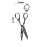 Pandantiv, Jolie Silver, Argint 925, Model Foarfeca, 2.2 g, 27x15 mm - vivimall.ro