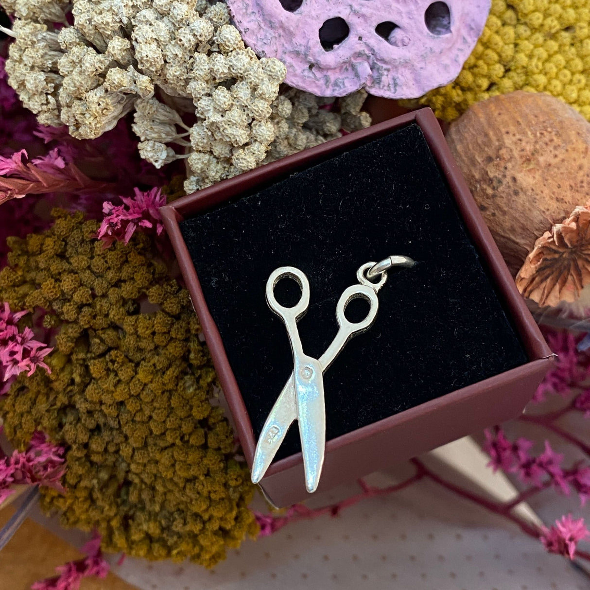 Pandantiv, Jolie Silver, Argint 925, Model Foarfeca, 2.2 g, 27x15 mm - vivimall.ro