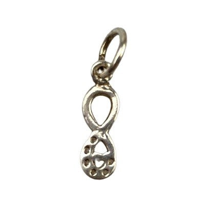 Pandantiv Din Argint 925 Infinit In Cerc Cu Pietre, 1.35 G, Jolie Silver