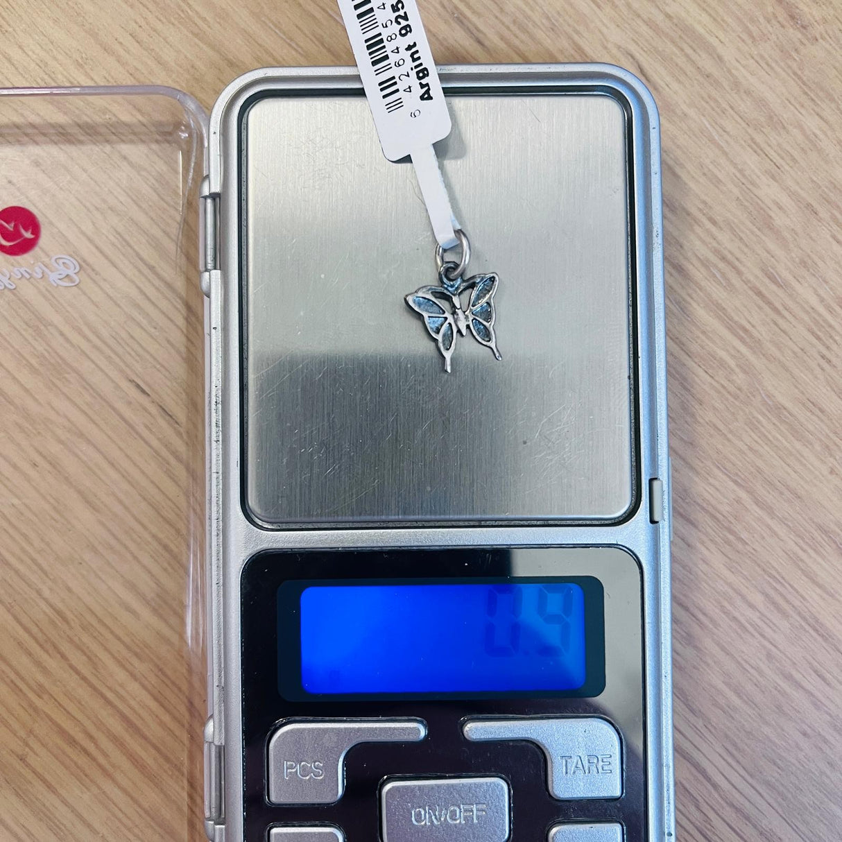 Pandantiv din Argint 925 Jolie Silver, Model Fluture, 17 x 17 mm, 0.9 g - vivimall.ro