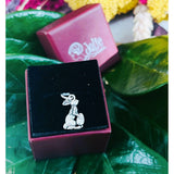 Pandantiv din Argint 925 Jolie Silver, Model Iepuras cu Ou, 20 x 10 mm, 1.5 g - vivimall.ro