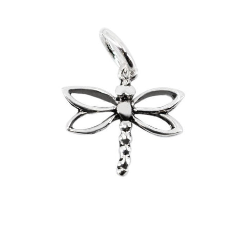 Pandantiv din Argint 925 Jolie Silver, Model Libelula, Fara Inchidere, Fara Pietre, 15 x 14 mm, 0.6 g - vivimall.ro