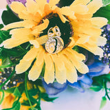 Pandantiv din Argint 925 Jolie Silver, Model Soare si Luna, 18 x 12 mm, 1.2 g - vivimall.ro