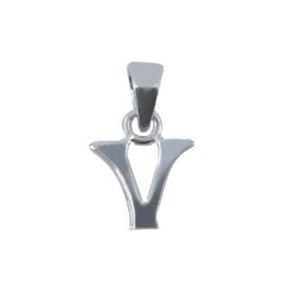 Pandantiv din Argint 925, Litera V - vivimall.ro