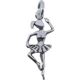 Pandantiv, Jolie Silver, Argint 925, Model Balerina, 27 x 10 mm, 1 g - vivimall.ro