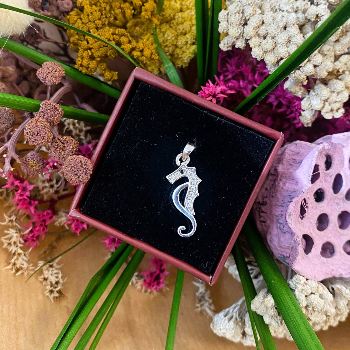 Pandantiv din Argint 925, Model Calut de Mare, Jolie Silver, 0.8 g, 20x9 mm - vivimall.ro