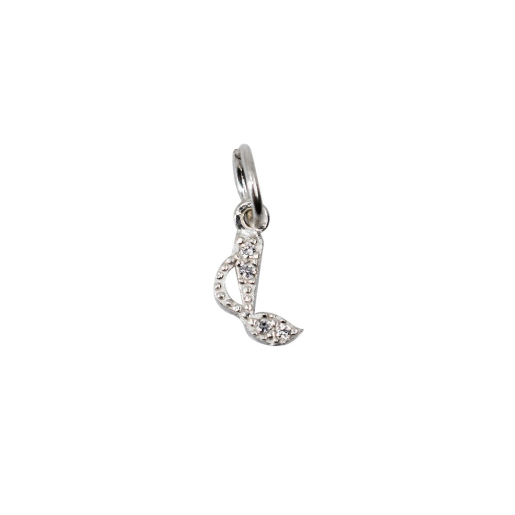 Pandantiv din Argint 925 Nota Muzicala cu Pietre - vivimall.ro