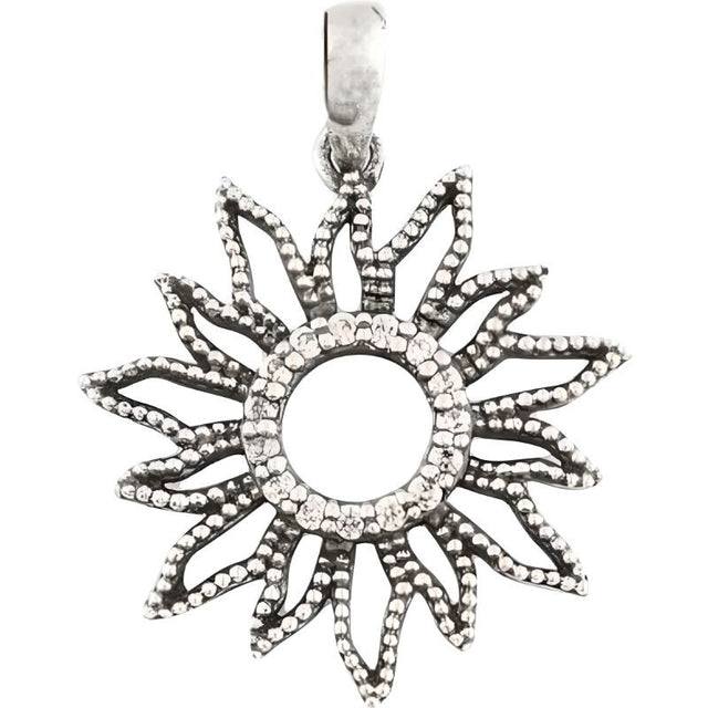 Pandantiv din Argint 925 Soare - vivimall.ro