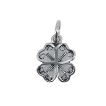 Pandantiv din Argint 925 Trifoi Filigran - vivimall.ro