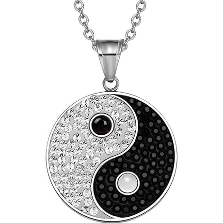 Pandantiv din Argint 925 Jolie Silver, Model Ying si Yang, 11 x 11 mm, 1.2 g - vivimall.ro