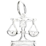 Сребърна висулка 925, зодия Везни